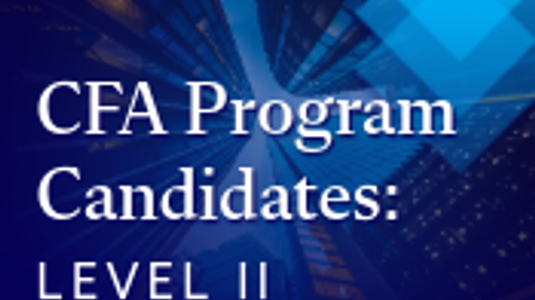 CFA Program Level II Group.png